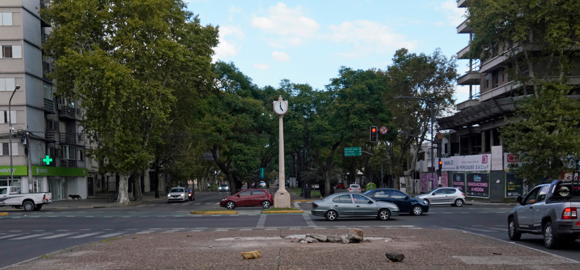 Otras tres arterias clave de Rosario reducirán la velocidad máxima