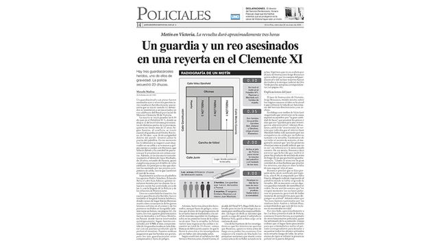 El penal de Victoria repite su historia: una emboscada dejó cinco muertos