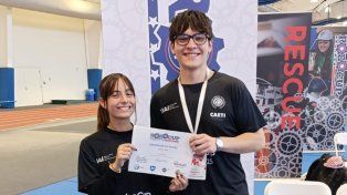 Un rosarino, en el equipo argentino que ganó la Copa América de Robótica