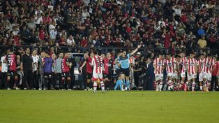 Lamolina no la dejó pasar y anula el gol del Colo Ramírez, que era el empate de Newells ante Instituto.