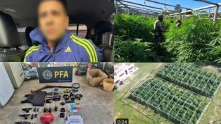 Cayó en Santa Fe Gabriel Nudel, pilar del narcotráfico y barra de Colón: le secuestraron armas, balas y drogas
