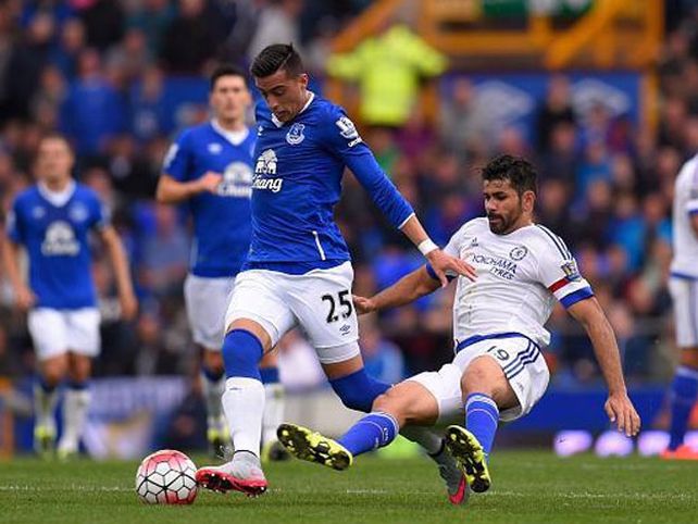 Ramiro Funes Mori debutó en el Everton que venció al Chelsea