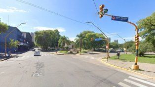 La transitada esquina de Rivadavia y Tucumán.&nbsp;