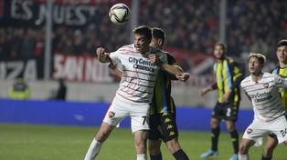 Garro anotó dos goles contra Aldosivi y dejó la cancha con un traumatismo.&nbsp;
