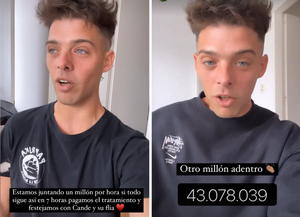 Santi Maratea juntó 46 millones de pesos para Cande, una adolescente con cáncer