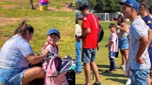 Los socios de Unión se acercaron a Casasol para ver un entrenamiento del equipo y compartir un grato momento.
