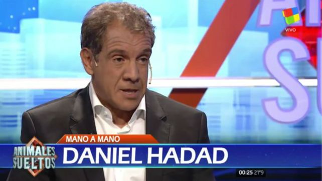 Daniel Hadad tuvo un mano a mano con Fantino.