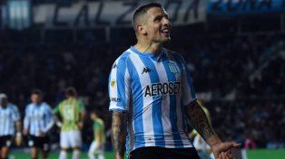 Emiliano Vecchio es muy respetado por los hinchas de Racing y muy valorado por Fernando Gago.