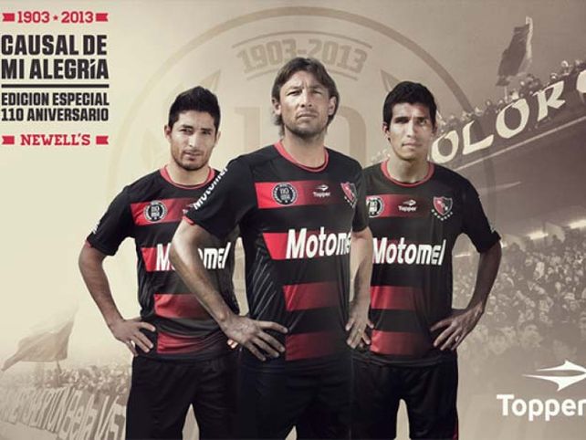 Newell´s estrenará camiseta por sus 110 años de historia