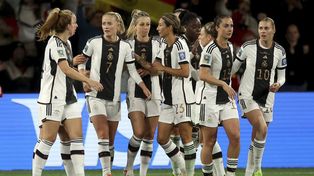 Las germanas mostraron todo su poderío futbolístico como para dejar en claro que son unas de las candidatas a quedarse con el Mundial.