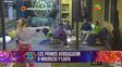 los dos grupos se lanzaron con todo en la previa de la gala de gran hermano