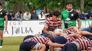 El medio scrum de Santa Fe Rugby, Juan Cruz Strada, será clave en el choque ante La Tablada en Córdoba