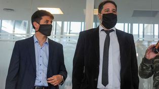 Luis Schiappa Pietra y Matías Edery, los fiscales que llevan adelante la investigación.