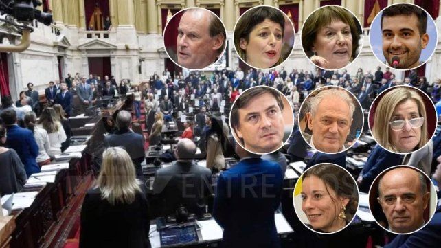 Los diputados entrerrianos: Bordet