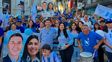 nuevas ideas cerro su campana en santa fe con una caravana multitudinaria
