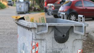 Protesta. Algunas zonas de la ciudad no tuvieron recolección matutina. El servicio se retomó a la tarde.