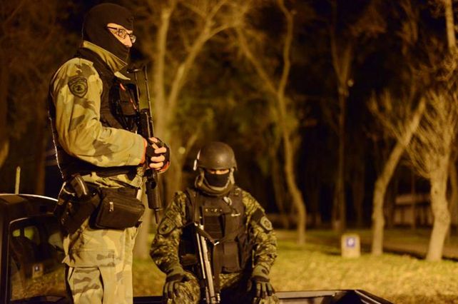 Al menos diez detenidos en operativo antinarco en el sur provincial