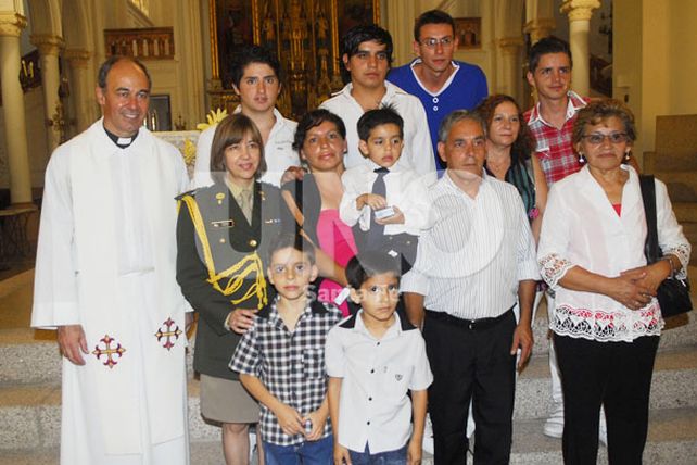 Dylan fue bautizado y ahora la Presidenta es su madrina