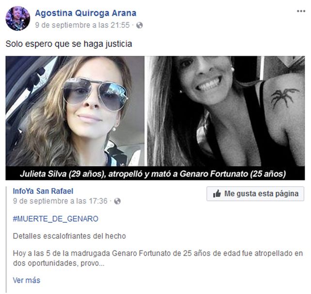 Una joven deslizó que estaría embarazada del rugbier atropellado