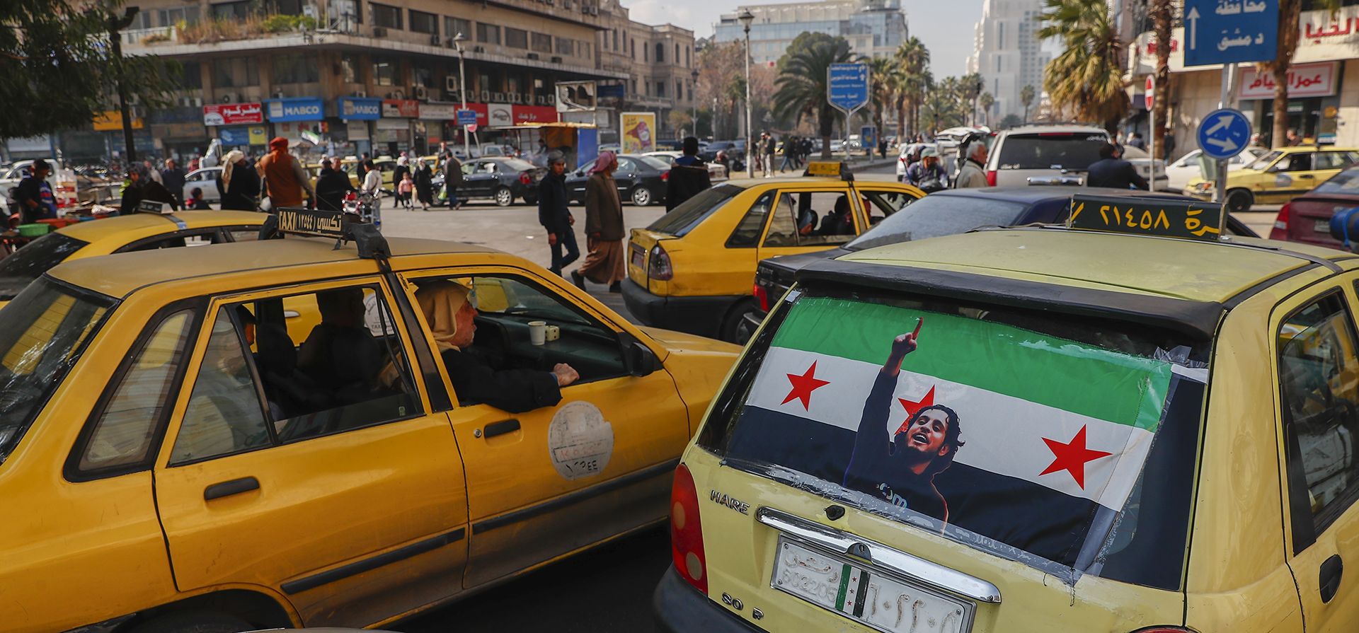 El tráfico congestiona una calle en el centro de Damasco, Siria, el jueves 16 de enero de 2025. (Foto AP/Omar Sanadiki) El tráfico congestiona una calle en el centro de Damasco, Siria, el jueves 16 de enero de 2025. (Foto AP/Omar Sanadiki)