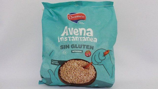 La Assal emitió un alerta alimentaria para la avena instantánea Dicomeré Sin Gluten