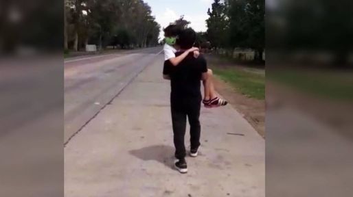 Abigail llegó desde Santiago del Estero para recibir un tratamiento contra el cáncer