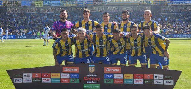Los once de Central que salieron de arranque ante Vélez.