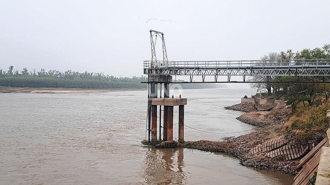 Por la bajante del Paraná