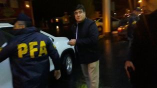 Carlos Zannini, exfuncionario de Cristina, fue detenido en Río Gallegos. 