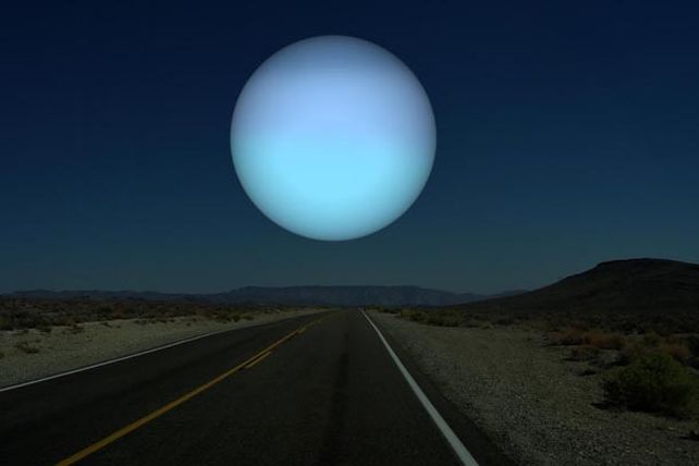 Así veríamos los planetas si estuvieran tan cerca como la Luna