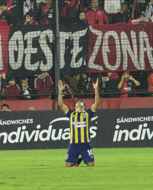 Nacho Malcorra celebra el gol del triunfo.