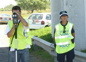 Comienzan a regir en la provincia las multas por exceso de velocidad