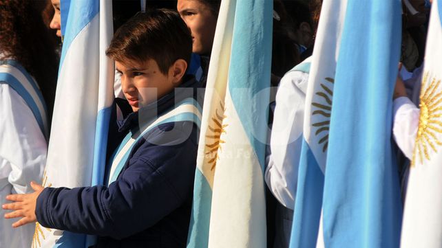Festejos por el Día de la Bandera Nacional en Santa Fe