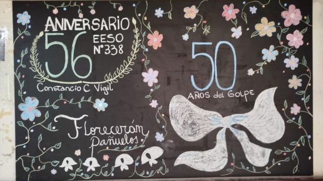 El secundario de La Vigil festejó su cumpleaños con una jornada de juegos sobre la memoria