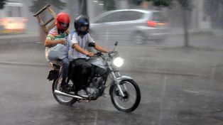 Mucha lluvia en poco tiempo: ¿cuánta agua cayó en 30 minutos en la ciudad?