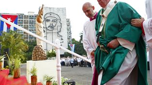 El Papa llamó en Cuba a cuidar a los frágiles de las familias y de la sociedad