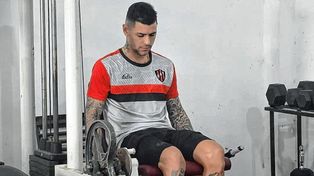 Matías Pardo inició la parte final de la rehabilitación