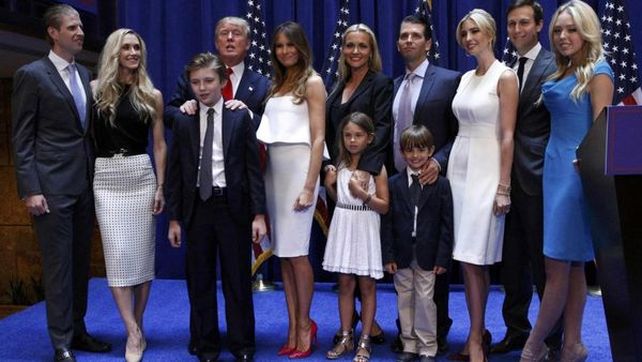 El clan Trump: quién es quién en la nueva familia presidencial