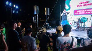 El Festival de Arte Joven reprogramó sus actividades por cuestiones climáticas