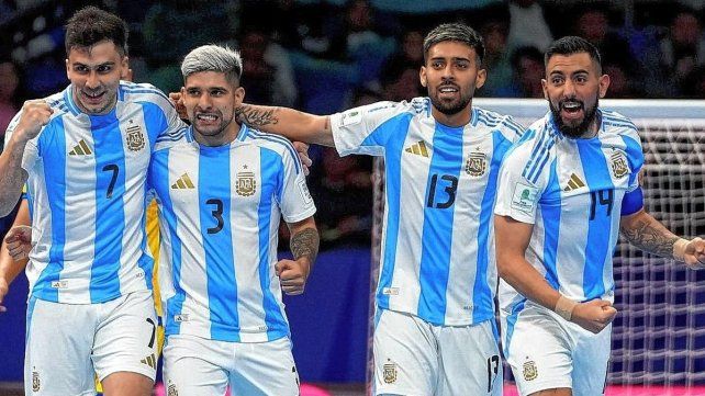 La Selección Argentina se metió en las semifinales del Mundial de Futsal.