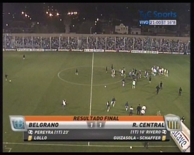 Central arranc&oacute; mejor pero Belgrano lo pele&oacute; y el empate trajo justicia