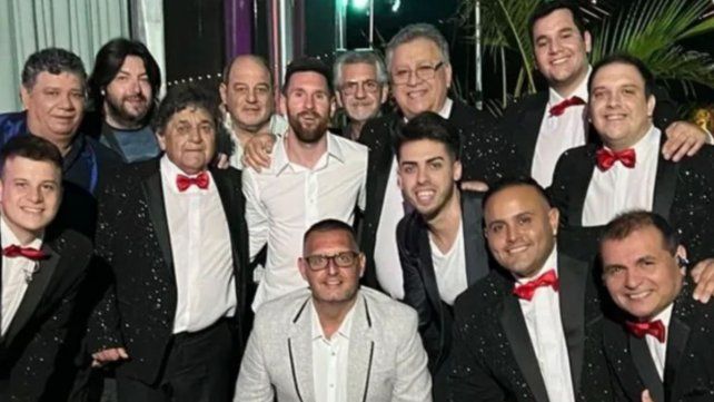 Messi al ritmo de Los Palmeras: fue a la fiesta de 15 su sobrina y revolucionó a todos