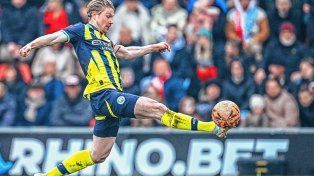 Kevin De Bruyne rescató a Manchester City del papelón en la FA Cup