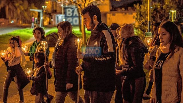 Juan José Páez: procesión a tres semanas de la desaparición