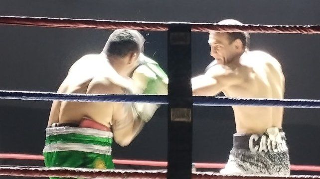 Franco Catena se quedó con ganas de seguir combatiendo.