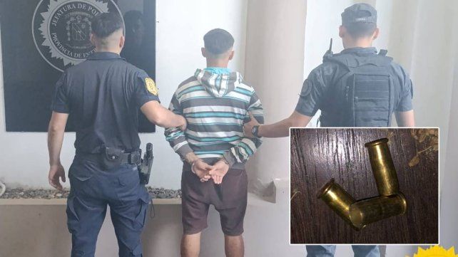 Un adolescente fue baleado en La Paz y detuvieron a un joven