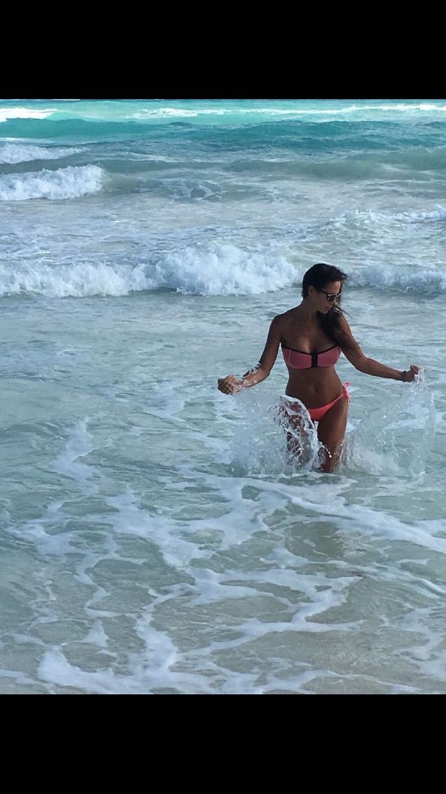 Natalia Fassi realizó una producción sexy en su viaje de luna de miel