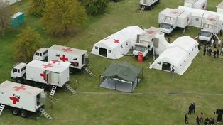 El hospital de campaña estará instalado la próxima semana en el Liceo Militar General Belgrano frente al Cullen.&nbsp;