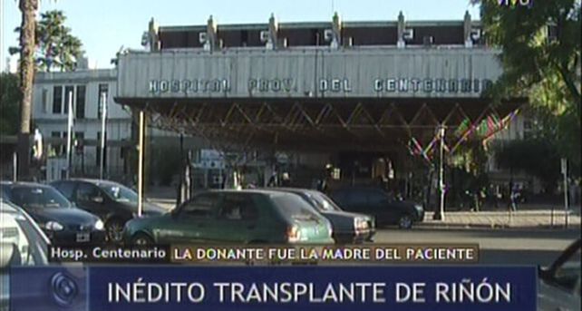 Exitoso trasplante renal en el Hospital del Centenario de Rosario mediante una t&eacute;cnica in&eacute;dita