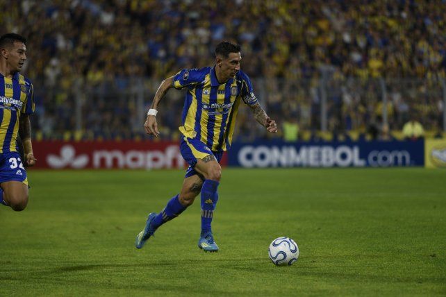 Ángel Di María encabeza el sueño de Central en la Copa Libertadores.